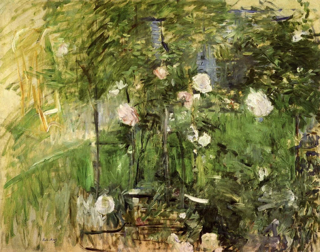Le rose in giardino